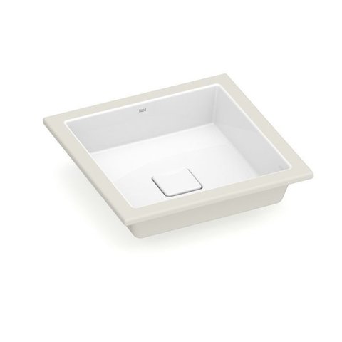 Cuba de Embutir 410x410 sem Mesa Terra T12 Branco Branco Roca Cód. A32722V000