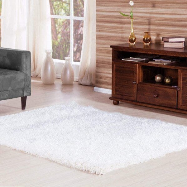 Tapete Retangular Pelo 90Mm Liso 250cmx200cm Tokio Asiatex - 1