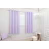 Cortina Oxford Quarto Infantil/bebê 300x180 Para Janela:Lilás - 1