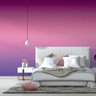 Papel De Parede Adesivo Degradê Roxo Rosa N014072 0,58x2,5M - 1