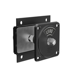 Fecho Livre/Ocupado - Preto 3f - 1