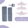 Kit com 2 microfibras para Mop spray - Simplo - 3