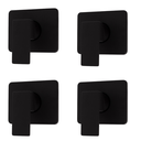 Ver imagem 1 de Kit C/4 Acabamentos Registro Mono Comando Base Docol Preto