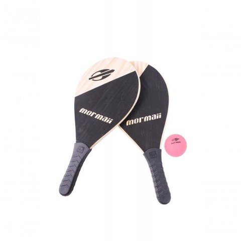 Raquete de Praia Frescobol 2 Raquetes e 1 Bola Mormaii