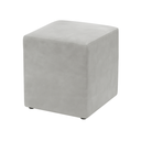 Ver imagem 1 de Kit 2x Puff Quadrado Decorativo:cinza Claro