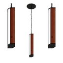 Ver imagem 1 de Luminaria Pendente Led Havai 36w, 4000lm, Bivolt - Madeira Maciça com Corrente