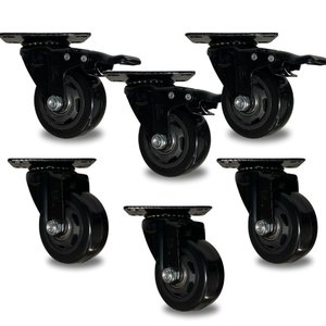 Kit 3 Spp Rodízio Rpgtl 75mm Bke + 3 Spp Rodízio Rpgl 75mm Bke