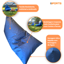 Ver mais imagens de Puff Cônico Poltrona Multiuso Almofadão Pufe Jardim Quintal Área Externa Luxo Decorativo Todo Cheio