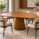 Ver imagem 1 de Mesa de Jantar Orgânica Eclat 210x120cm em MDF