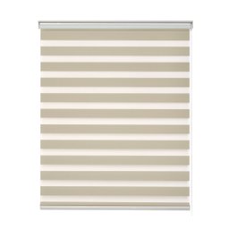 Persiana Rolo Zebra Standard 1,20 X 2,50 Double Vision Bege Mescla - 1