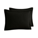 Ver imagem 2 de Porta Travesseiro Preto 50x70cm Jolitex 160822001j3999