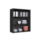 Ver imagem 3 de Armario de Cozinha 80cm 2 Portas Diamante Cinza/Chumbo/Titânio