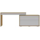 Ver imagem 7 de Mesa para Escritório Escrivaninha Home Office 12 em 1 Forms A02 Olmo Branco - Lyam Decor