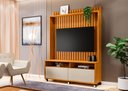 Ver imagem 4 de Estante Home Estilos Tv até 55 Pol 2 Pt -ripado -carmolar:nature/off-white