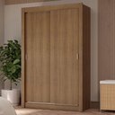 Ver imagem 1 de Guarda-roupa Solteiro 2 Portas de Correr 4 Gavetas Rustic Vivare Plus Madesa
