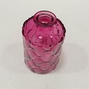 Ver imagem 4 de Vaso Garrafa Decorativo de Vidro Roxo 11x7x7cm Enfeite Sala Mesa Estante Flores