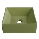 Ver imagem 7 de Cuba Pia de Apoio para Banheiro Retangular 30cm Joy C08 Verde - Mpozenato