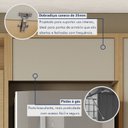 Ver imagem 7 de Cozinha 7 Peças 14 Portas 6 Gavetas 420cm 100% MDF Mista