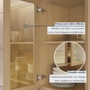 Ver mais imagens de Cozinha 7 Peças 14 Portas 6 Gavetas 420cm 100% MDF Mista