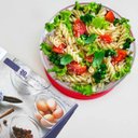 Ver imagem 7 de Tigela de Vidro Temperado Pote Refratário Redondo 2,4L com Tampa Marinex Transparente