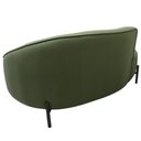 Ver imagem 4 de Sofá Curvo 2 Lugares 150cm Braço Esq. Thommy Pés Preto Linho Verde Claro - Nexta Casa