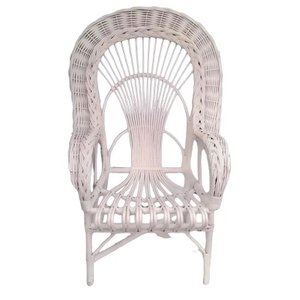 Cadeira Pavão Cor Branca sem Almofada