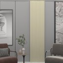 Ver imagem 5 de Painel para TV até 65 Polegadas Ripado 100% MDF 250CMX184CM Supremo Bege Off White