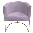 Ver imagem 2 de Kit 04 Poltronas Paola Sued Rosa Bebê - D'Classe Decor