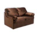 Ver imagem 1 de Sofá Cama Casal MH1456 Idea Suede Marrom Escuro - Herval