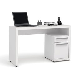 Mesa Escritório Escrivaninha 1,20 Kappesberg S970 Cor Branca - 3