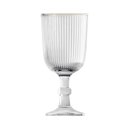 Ver imagem 3 de Kit 4 Taças Vidro para Licor C/fio Ouro Lines 75ml - Wolff