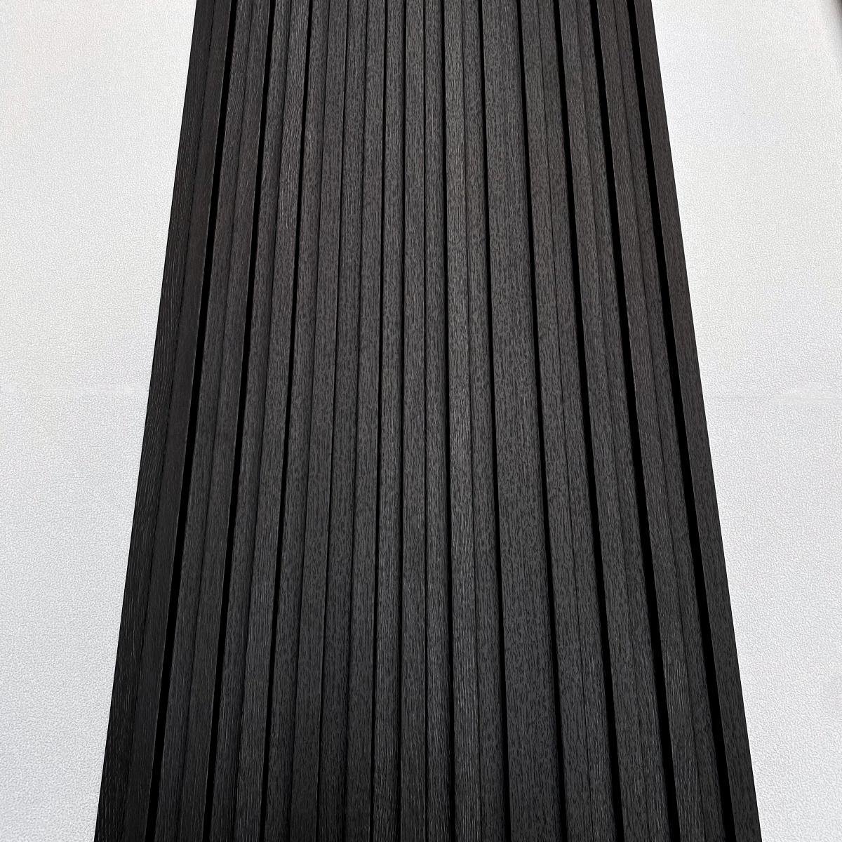 Painel Ripado Wpc 290x16cm Black R74 - 1