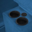 Ver imagem 7 de Sofá Retrátil Tesla 2,40m Usb e Porta Copo Suede