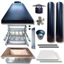 Ver imagem 1 de Kit Churrasqueira Gourmet Grill Flutuante Inox Espetos 2 Tubos