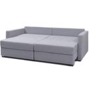 Ver imagem 6 de Sofá 3 Lugares Retrátil Reclinável com Baú 200cm Maiorca K01 Linho Cinza - Lyam Decor