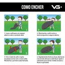 Ver imagem 4 de Sofá Puff Air Bag Inflável para Camping Vg+ Verde