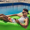 Ver imagem 2 de Sofá Puff Air Bag Inflável para Camping Vg+ Verde