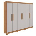 Ver imagem 2 de Guarda Roupa Casal 6 Portas Easy Slim C/pes