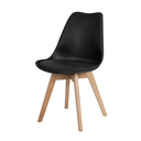 Ver imagem 2 de Mesa Eames 90cm Branca com 4 Cadeiras Saarinen em Polipropileno para Jantar