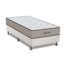 Ver imagem 1 de Cama Box Solteiro: Colchão Espuma D45 Orthoflex Genova + Base CRC Courano White(88x188)