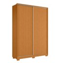 Ver imagem 7 de Guarda Roupa Solteiro 160cm Rizatto Flex A02 Off/cinamomo - Mpozenato