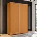 Ver mais imagens de Guarda Roupa Solteiro 160cm Rizatto Flex A02 Off/cinamomo - Mpozenato