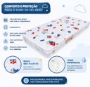 Ver imagem 2 de Colchao de Berco Mini Cama Chiqueirinho 100x70x10 cm D18