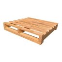 Ver imagem 1 de Conjunto de 4 Pallets Recicláveis e Ecologicamente Corretos 50x50 Technox