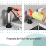 Dispenser Dosador Para Detergente Sabão Sabonete Líquido de Embutir Com Pump e Reservatorio de 350ml - 7