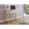 Escrivaninha Pes Madeira Maciça 26113 Noble Branco Pinus Nat - 3