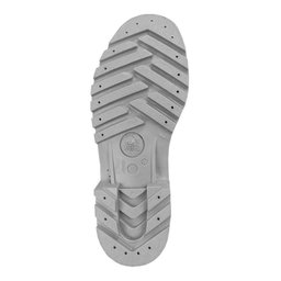 Bota Borracha Pvc Impermeável Galocha Cinza com Amarra Indus Preta com Cinza Liso 42 Br - 7
