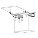 Ver imagem 5 de Articulador para Porta Basculante Aventos Hk Top Fr 3200-9000 Cinza Claro Blum 01 Conjunto