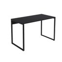 Ver imagem 1 de Mesa Escrivaninha para Estudos Notebook Estilo Industrial Fit 120 x 60 Preto