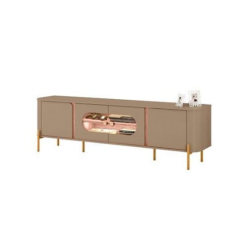 Rack Juquehy Fendi/freijó – Bechara Móveis